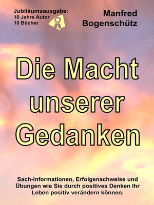 cover image of Die Macht unserer Gedanken